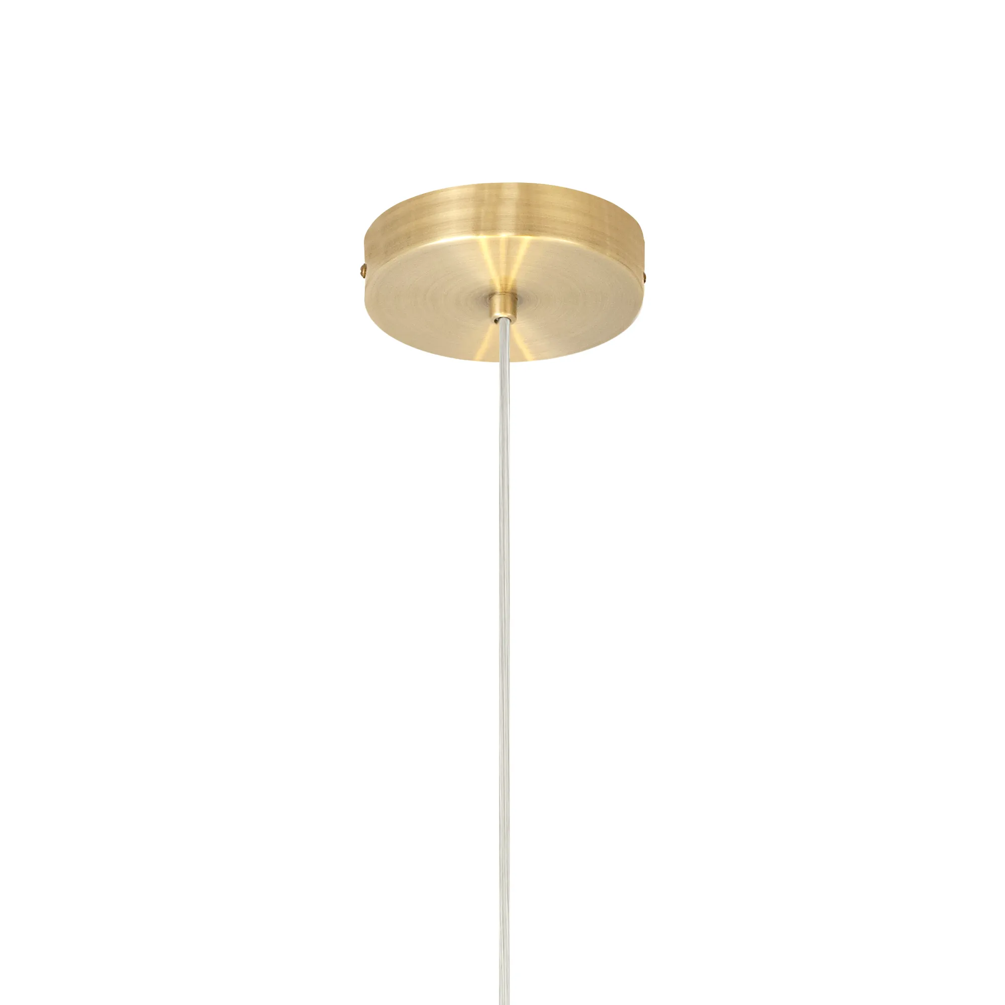 Baymont 40cm 3 Light Pendant Antique Brass, Black, Frosted Diffuser DK0395  Deco Baymont AB BL